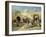 In einem arabischen Hof. 1890-Eugene Pavy-Framed Giclee Print