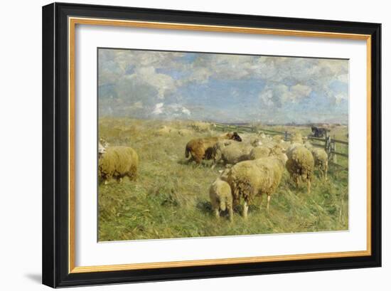 In Erwartung, um 1906-Heinrich von Zügel-Framed Giclee Print