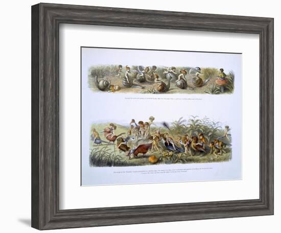 In Fairyland: A Series of Pictures from the Elf-World by William Allingham and Andrew Lang-Richard Doyle-Framed Giclee Print