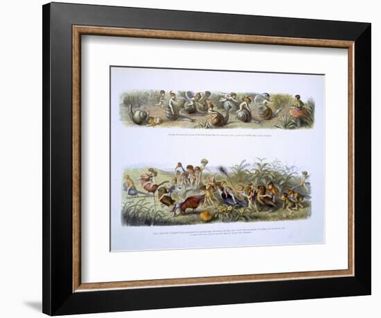 In Fairyland: A Series of Pictures from the Elf-World by William Allingham and Andrew Lang-Richard Doyle-Framed Giclee Print