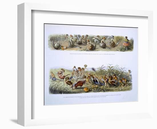 In Fairyland: A Series of Pictures from the Elf-World by William Allingham and Andrew Lang-Richard Doyle-Framed Giclee Print