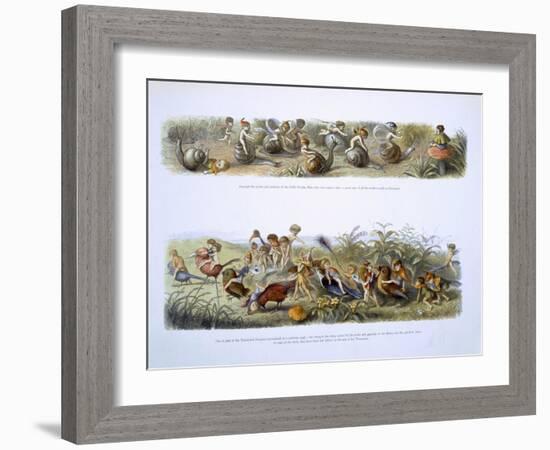 In Fairyland: A Series of Pictures from the Elf-World by William Allingham and Andrew Lang-Richard Doyle-Framed Giclee Print