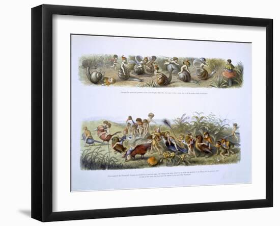 In Fairyland: A Series of Pictures from the Elf-World by William Allingham and Andrew Lang-Richard Doyle-Framed Giclee Print