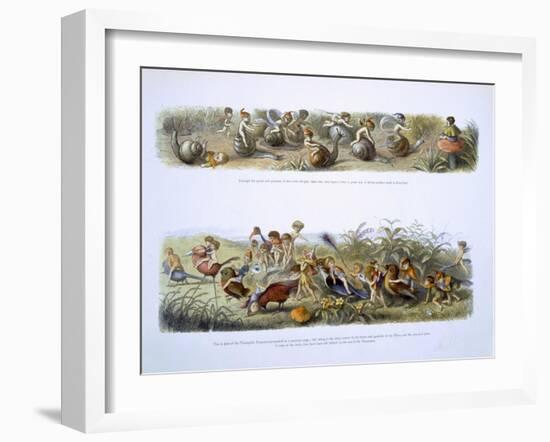 In Fairyland: A Series of Pictures from the Elf-World by William Allingham and Andrew Lang-Richard Doyle-Framed Giclee Print