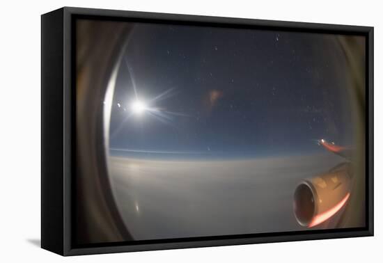 In-Flight View Above the Clouds-Paul Souders-Framed Premier Image Canvas