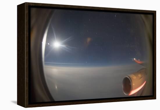 In-Flight View Above the Clouds-Paul Souders-Framed Premier Image Canvas