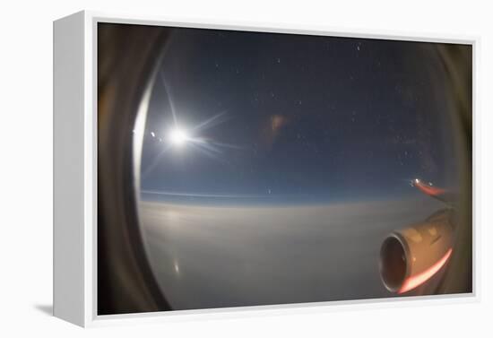 In-Flight View Above the Clouds-Paul Souders-Framed Premier Image Canvas