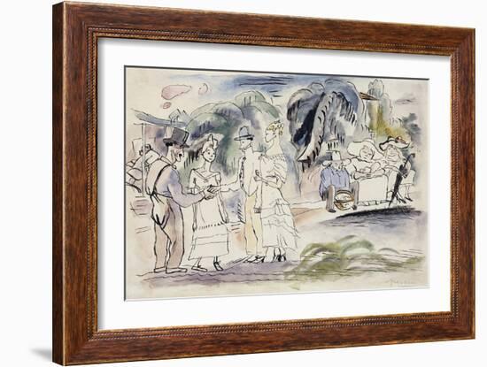 In Florida-Jules Pascin-Framed Giclee Print