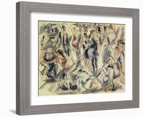 In Florida-Jules Pascin-Framed Giclee Print