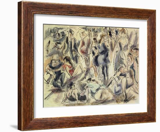 In Florida-Jules Pascin-Framed Giclee Print