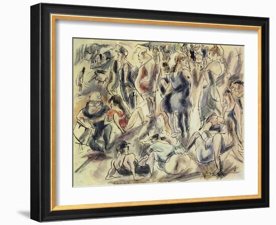 In Florida-Jules Pascin-Framed Giclee Print