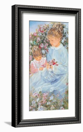 In Flowers-Hélène Léveillée-Framed Art Print