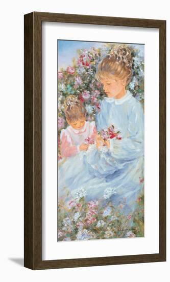 In Flowers-Hélène Léveillée-Framed Art Print