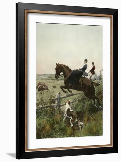 In for a Brush-Thomas Blinks-Framed Premium Giclee Print