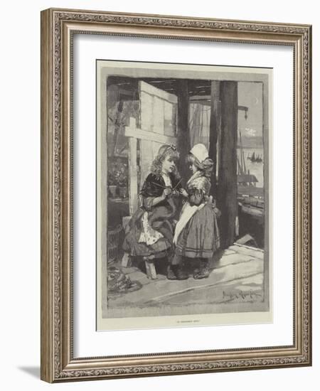 In Friendship Knit-Davidson Knowles-Framed Giclee Print