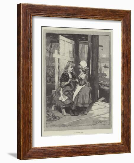 In Friendship Knit-Davidson Knowles-Framed Giclee Print