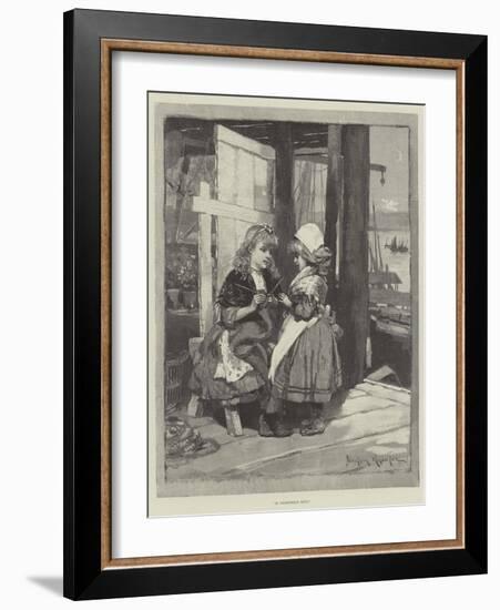 In Friendship Knit-Davidson Knowles-Framed Giclee Print