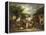 In Front of the Bell Inn, 1793-George Morland-Framed Premier Image Canvas