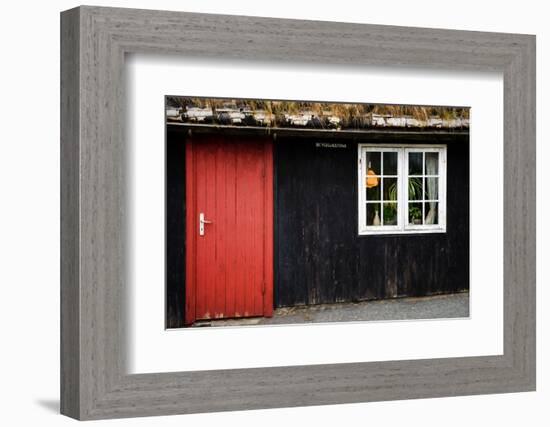 In Front of the Old Red Door-Philippe Sainte-Laudy-Framed Photographic Print