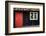 In Front of the Old Red Door-Philippe Sainte-Laudy-Framed Photographic Print