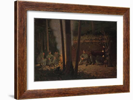 In Front of Yorktown-Winslow Homer-Framed Giclee Print