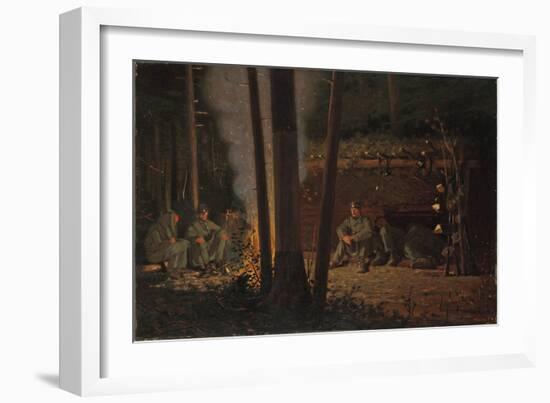 In Front of Yorktown-Winslow Homer-Framed Giclee Print