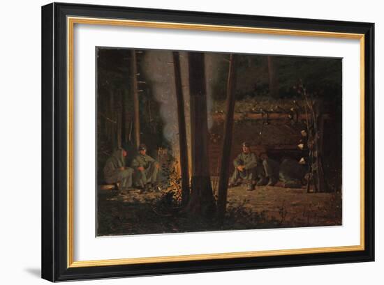 In Front of Yorktown-Winslow Homer-Framed Giclee Print