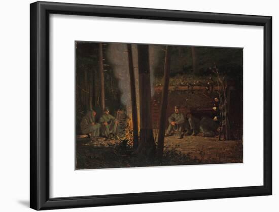 In Front of Yorktown-Winslow Homer-Framed Giclee Print