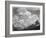 In Glacier National Park Montana 1933-1942-Ansel Adams-Framed Art Print