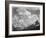 In Glacier National Park Montana 1933-1942-Ansel Adams-Framed Art Print