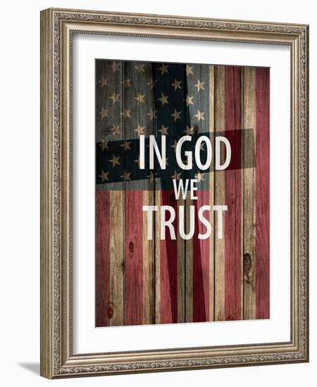 In God We Trust-Kimberly Allen-Framed Art Print