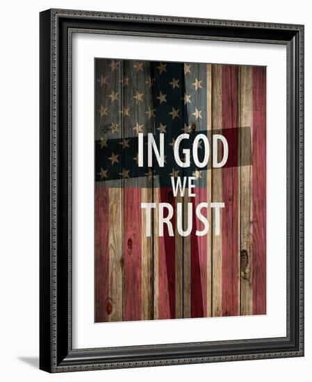 In God We Trust-Kimberly Allen-Framed Art Print