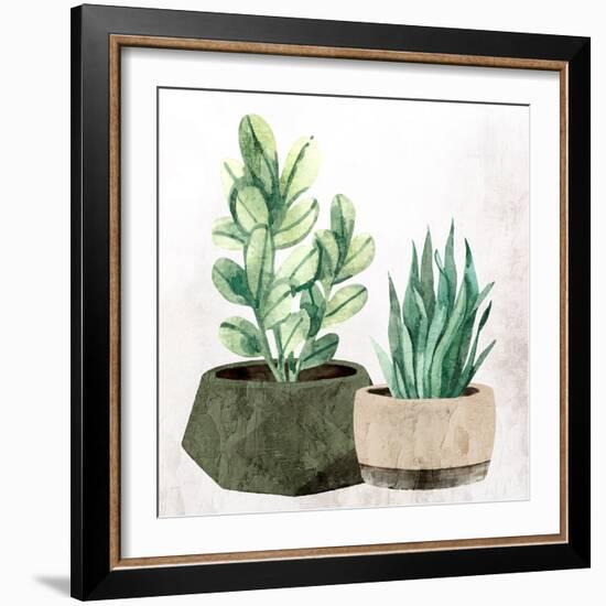 In Green 1-Kimberly Allen-Framed Art Print