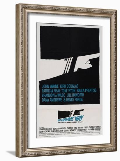 In Harm's Way, 1965, Directed by Otto Preminger-null-Framed Giclee Print