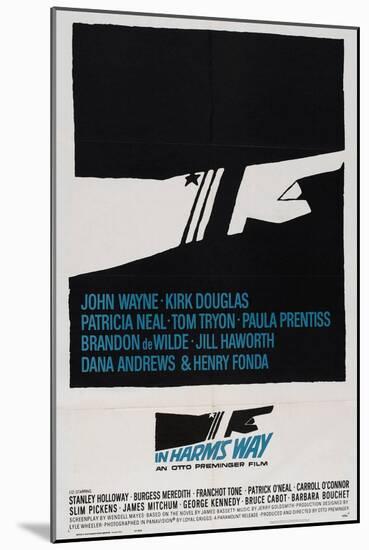 In Harm's Way, 1965, Directed by Otto Preminger-null-Mounted Giclee Print