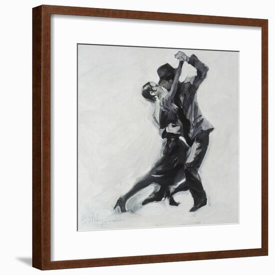 In His Arms II-Marysia Marysia-Framed Premium Giclee Print