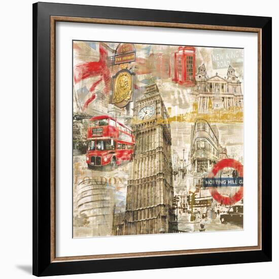 In London-Tyler Burke-Framed Art Print