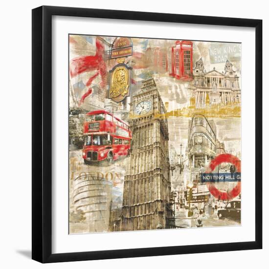 In London-Tyler Burke-Framed Art Print