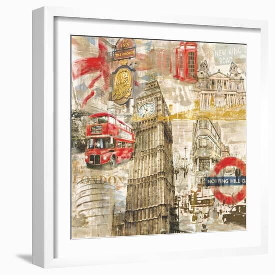 In London-Tyler Burke-Framed Art Print