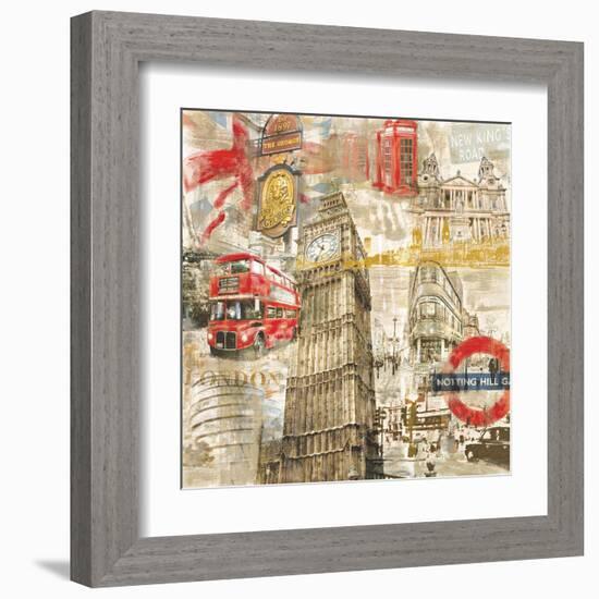 In London-Tyler Burke-Framed Art Print