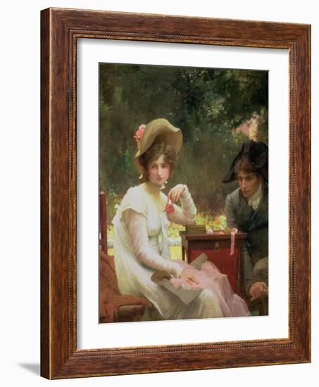 In Love, 1907-Marcus Stone-Framed Giclee Print