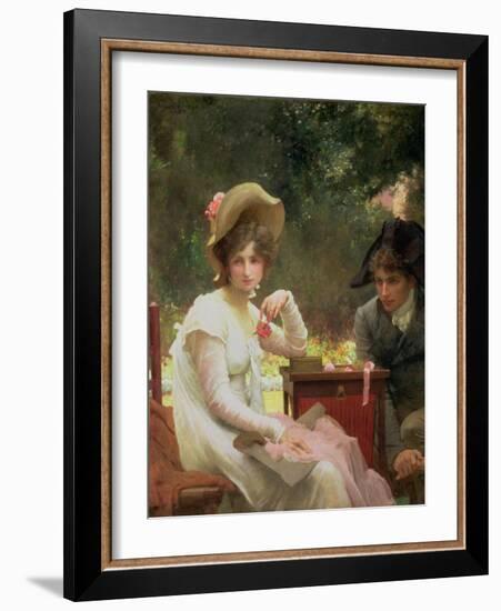 In Love, 1907-Marcus Stone-Framed Giclee Print