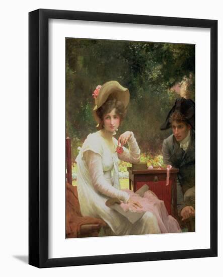 In Love, 1907-Marcus Stone-Framed Giclee Print