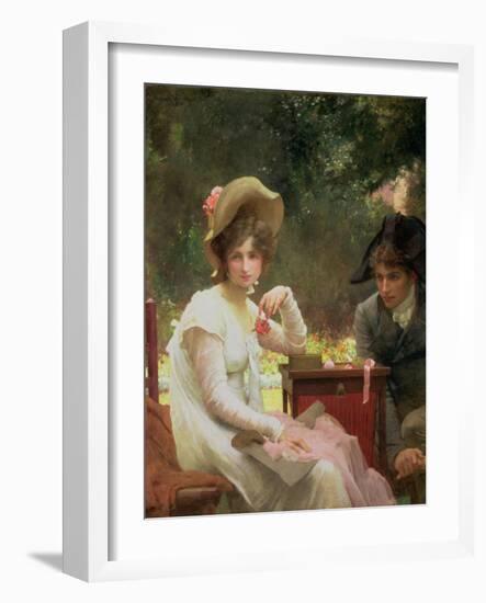 In Love, 1907-Marcus Stone-Framed Giclee Print