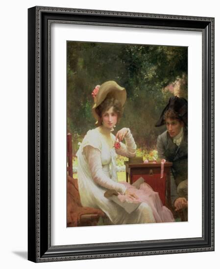 In Love, 1907-Marcus Stone-Framed Giclee Print