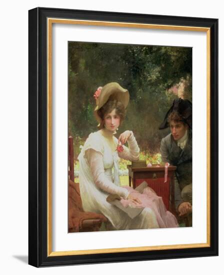 In Love, 1907-Marcus Stone-Framed Giclee Print