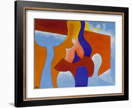 In Love with a Phantom, 2009-Jan Groneberg-Framed Giclee Print