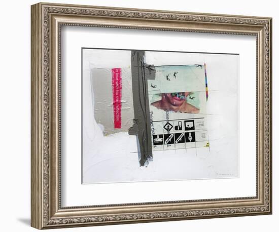 In Love With His Own Reflection-Enrico Varrasso-Framed Art Print