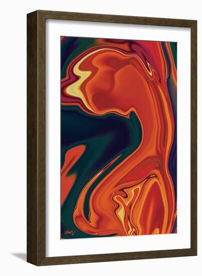 In Love-Rabi Khan-Framed Art Print