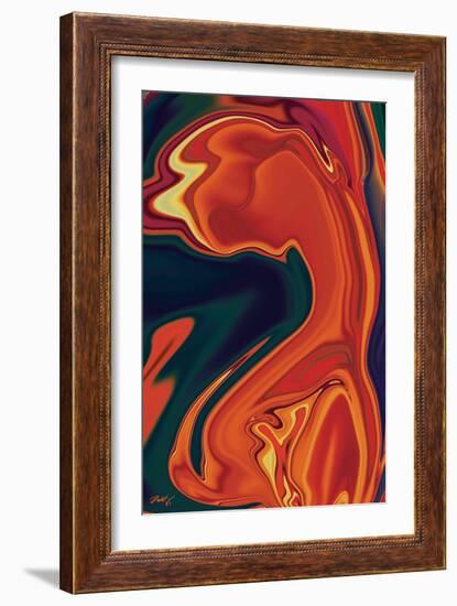 In Love-Rabi Khan-Framed Art Print